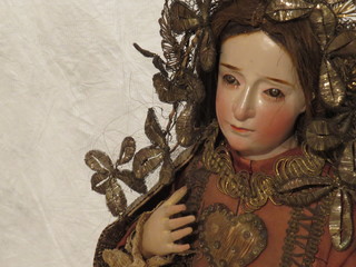 Virgen con filigrana